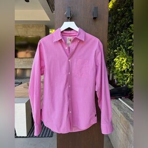 Men's Pink Button-Up Shirt